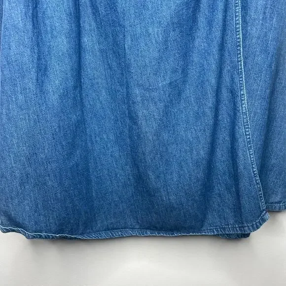 OshKosh B'gosh Denim Midi Skirt in Blue - Picture 9 of 13